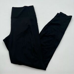 Fabletics Oasis prelude black large leggings with pockets.